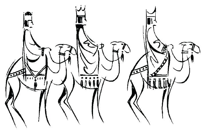 720x470 King Saul And David Coloring Pages Three Kings For Kids Free Clip