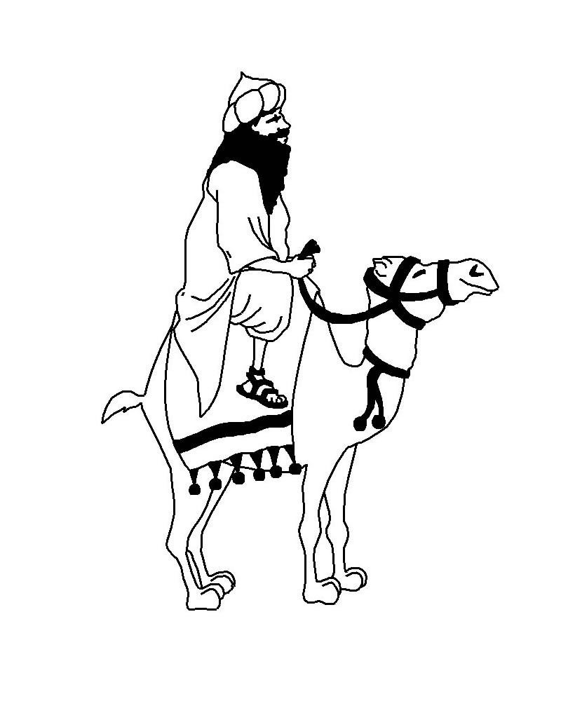 800x1000 Three Wise Men Coloring Pages