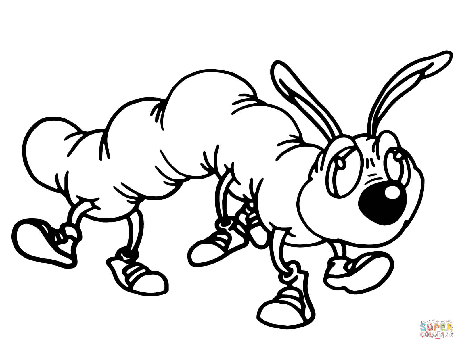 1600x1200 Funny Very Hungry Caterpillar Coloring Page Free Printable