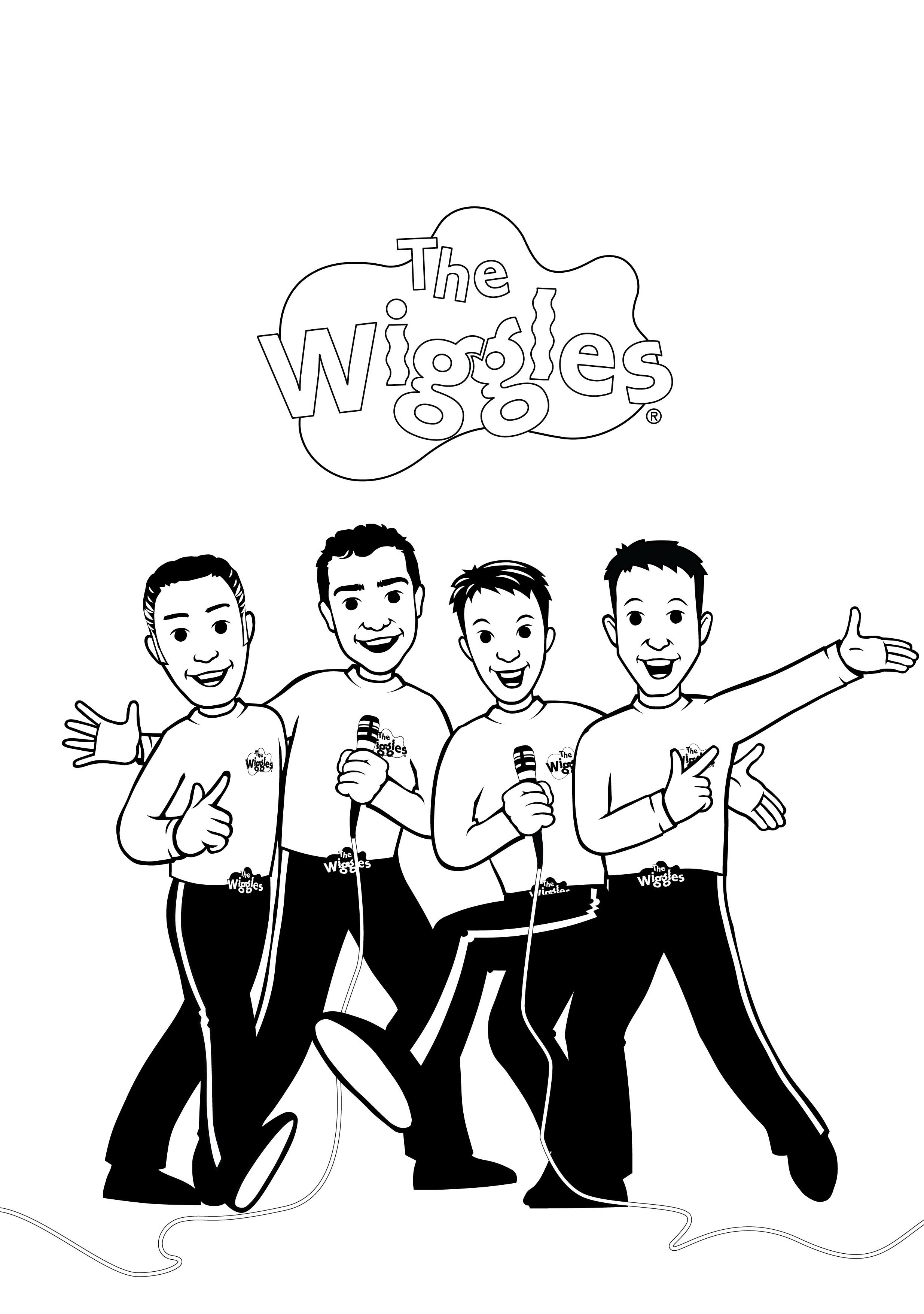 Printable Wiggles Coloring Pages Me Throughout The Childlife 2469x3508 Printable Wiggles Coloring Pages Me Throughout The Childlife
