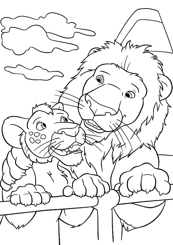 600x846 The Wild Colak And Camo Protecting Samson And Nigel Coloring Pages