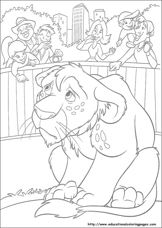 567x794 The Wild Coloring Pages