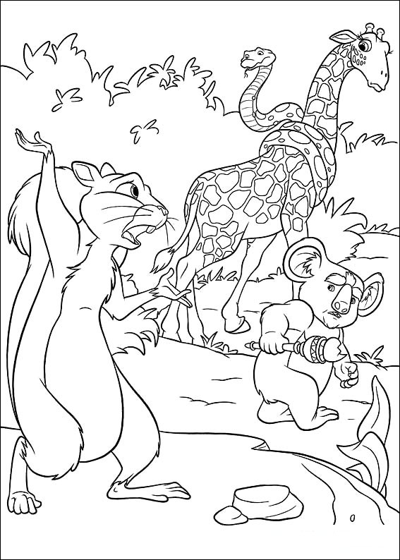 567x794 Coloring Page Disney Coloring Page The Wild