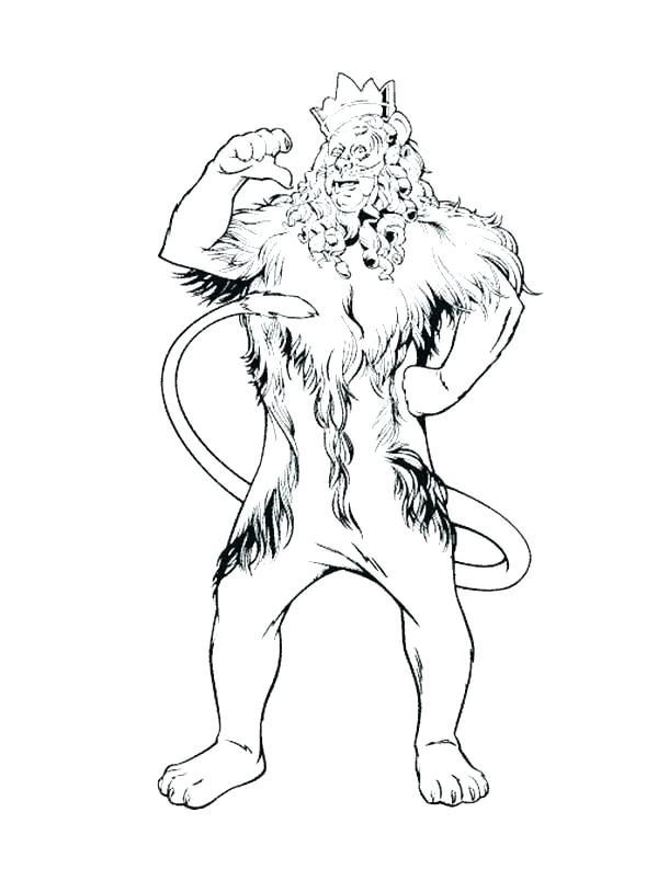 600x814 Wizard Of Oz Coloring Pages Free