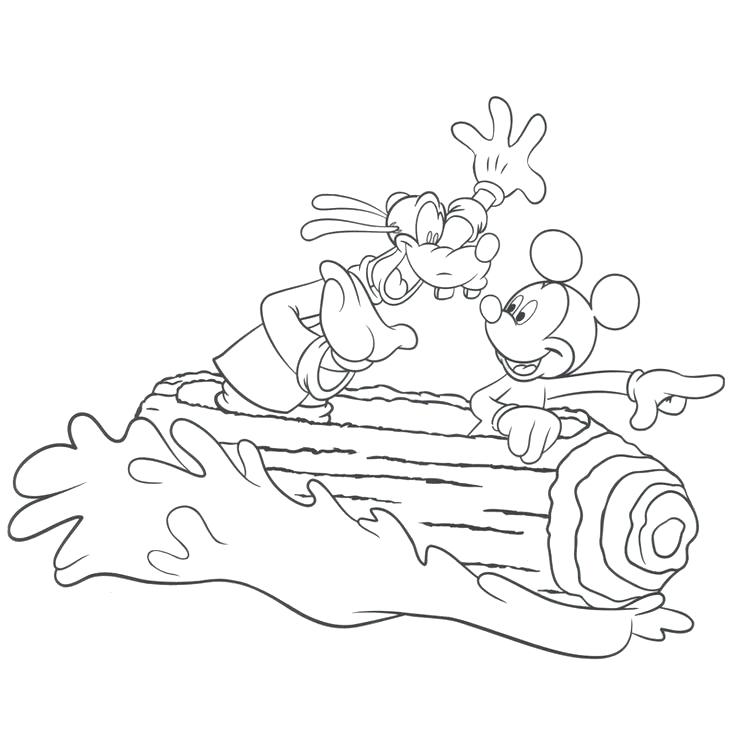 736x735 Coloring Page 3 Pages On Land Clip Art School Bus Disney Theme