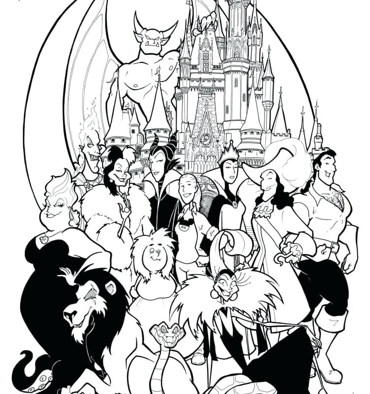 752x800 Disneyland Coloring Page Coloring Pages Disneyland Castle Coloring