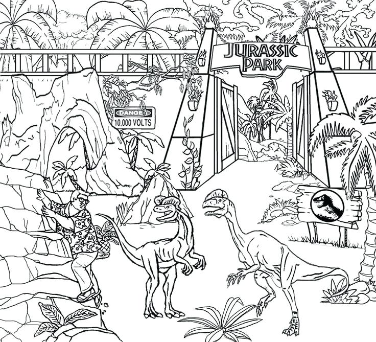 736x669 Theme Park Colouring Pages World Coloring