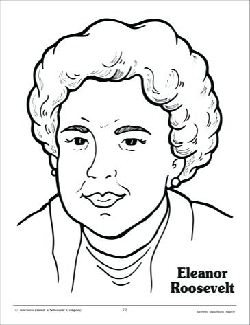 Eleanor Roosevelt Coloring Page Clip Art Eleanor Roosevelt 365x473 Eleanor Roosevelt Coloring Page Clip Art Eleanor Roosevelt