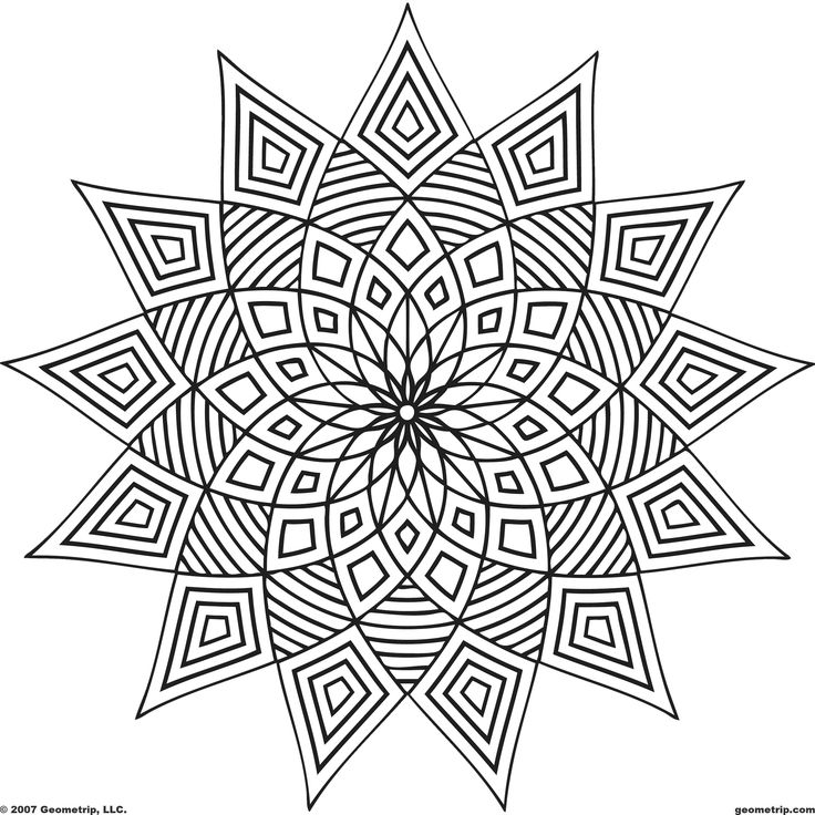 Thick Lined Coloring Pages