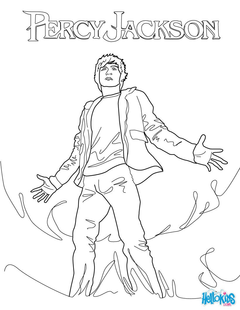 820x1060 The Lightning Thief Coloring Pages