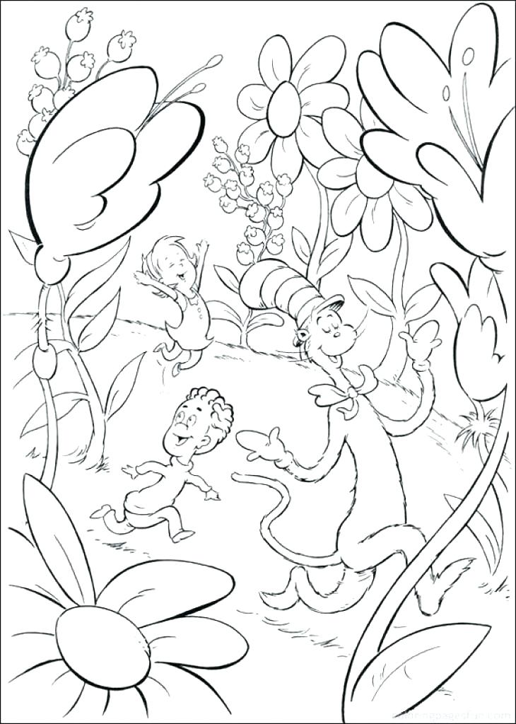 Thing 1 Thing 2 Coloring Pages at GetColorings.com | Free printable ...