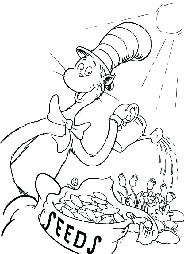 Thing One And Thing Two Coloring Page at GetColorings.com | Free ...