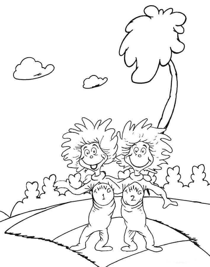 709x900 25 Free Printable Dr. Seuss Coloring Pages