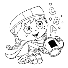 230x230 Top 10 Super Why Coloring Pages For Your Toddler