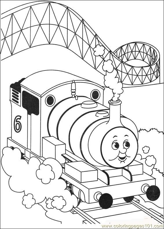 Thomas And Friends Coloring Pages