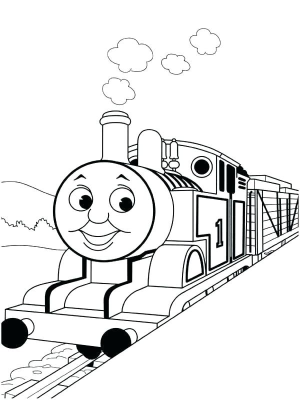 Thomas Friends Coloring Pages The Train Coloring Pages 600x840 Thomas Friends Coloring Pages The Train Coloring Pages