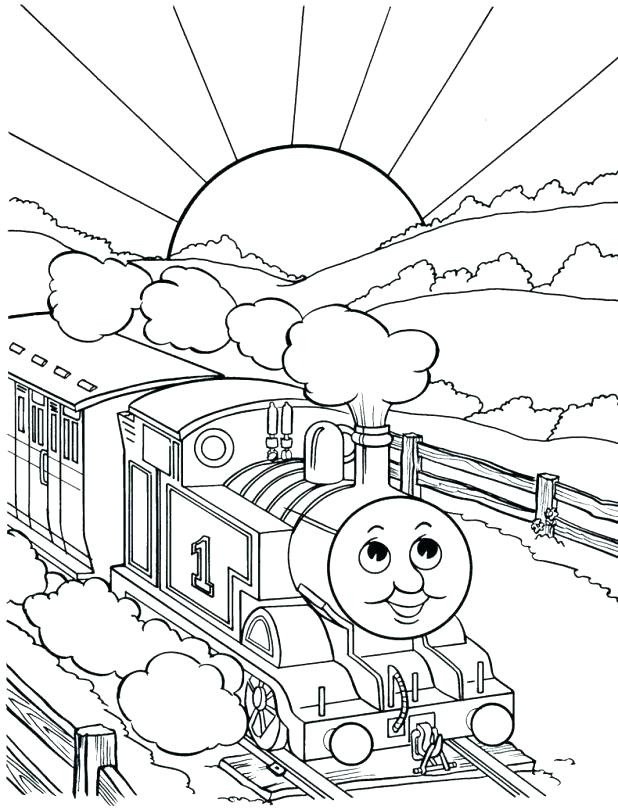618x810 Thomas The Train Coloring Pages Also Coloring Page Coloring Pages