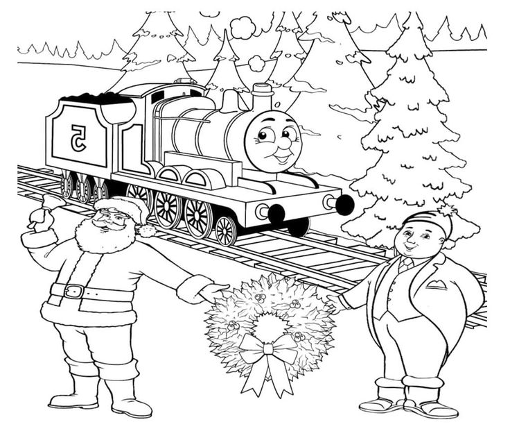 Thomas Coloring Pages