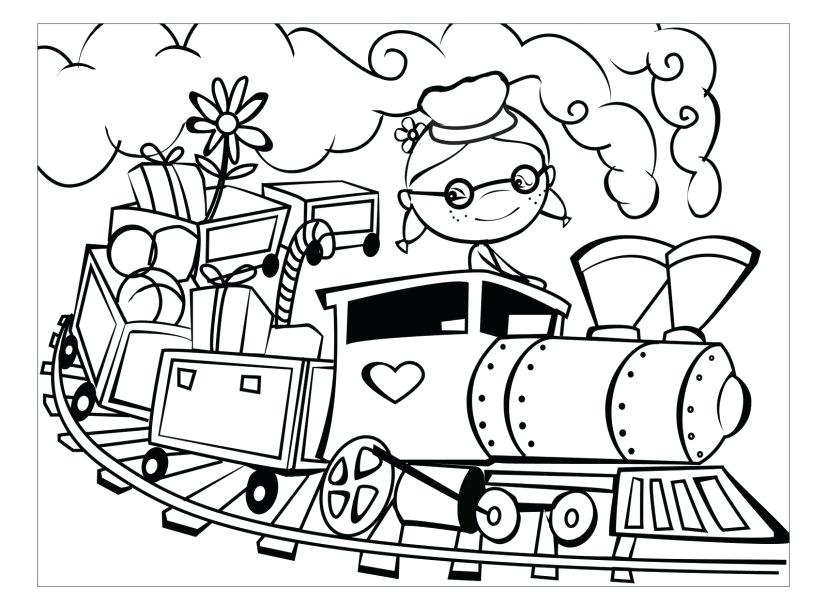 Printable Train Coloring Pages Train Cars Coloring Pages Printable 827x609 Printable Train Coloring Pages Train Cars Coloring Pages Printable