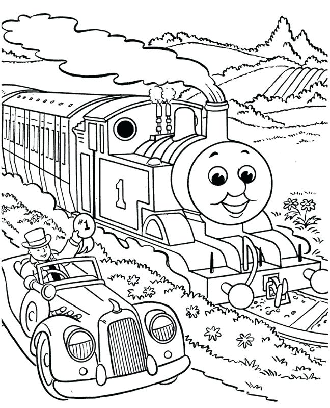 Thomas The Tank Engine Coloring Book Plus The Train Printable 648x800 Thomas The Tank Engine Coloring Book Plus The Train Printable