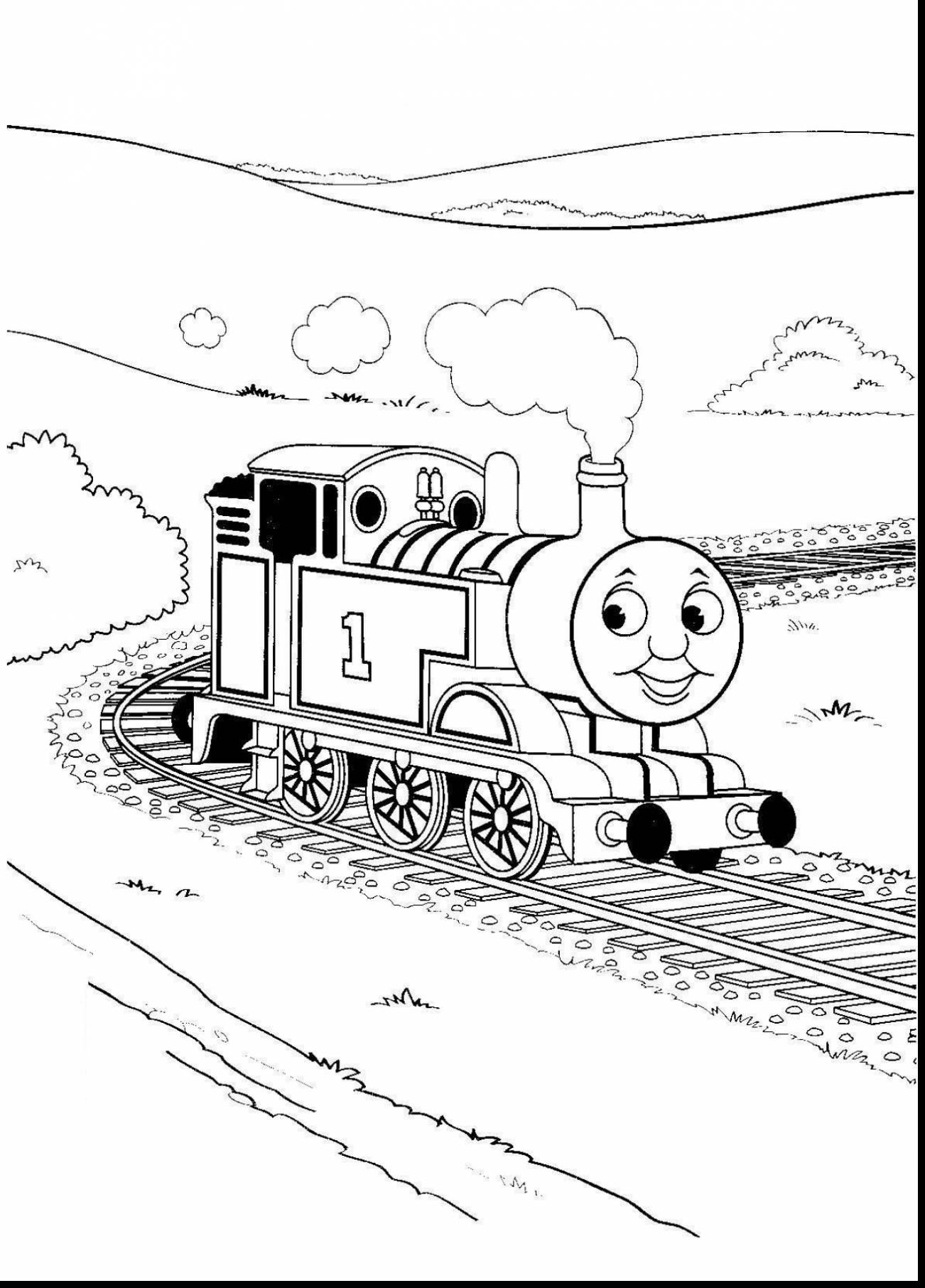 Thomas The Train Coloring Pages Printable 1302x1812 Thomas The Train Coloring Pages Printable