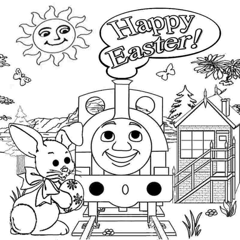 Thomas The Train Easter Coloring Pages Az Coloring Pages Easter 800x800 Thomas The Train Easter Coloring Pages Az Coloring Pages Easter