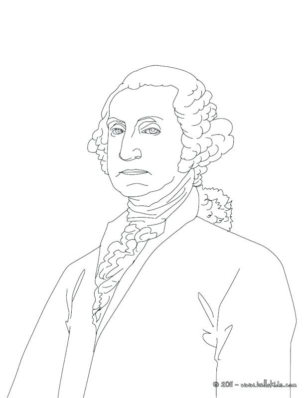 Thomas Jefferson Coloring Page