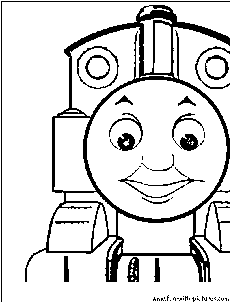 800x1050 Thomas The Tank Engine Coloring Pages