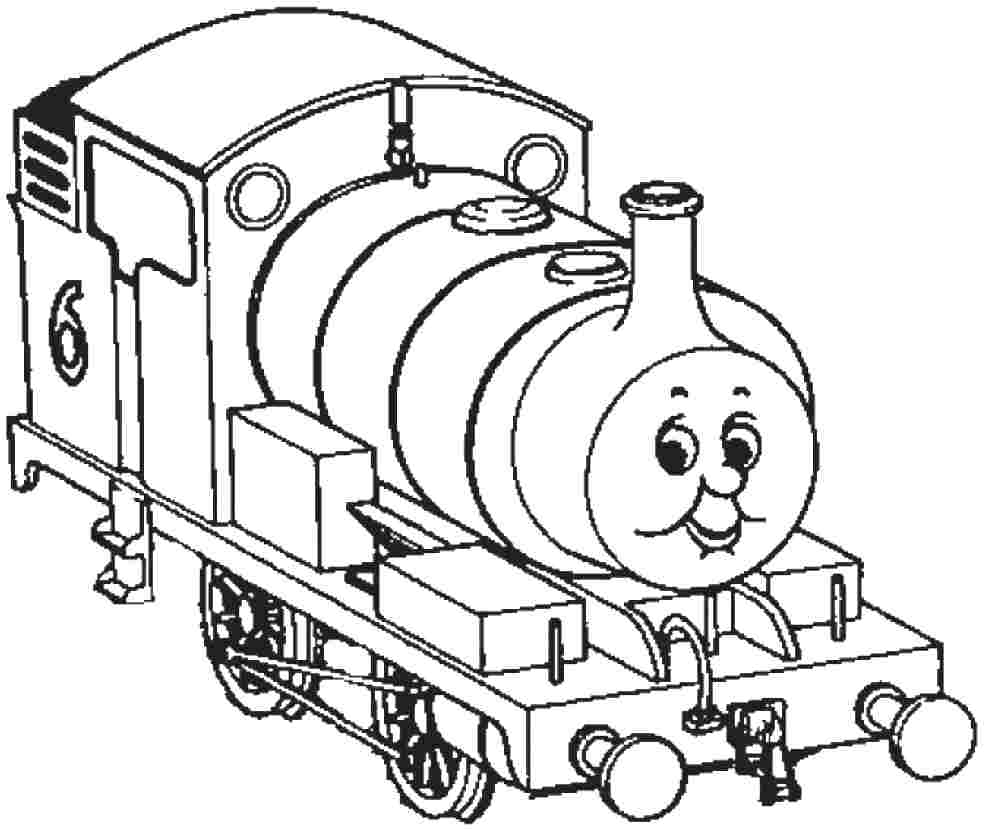 984x831 Thomas The Tank Engine Coloring Pages To Download Percy Train