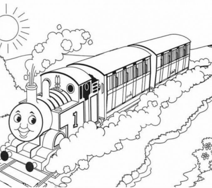 Thomas Coloring Pages Coloring Page 678x600 Thomas Coloring Pages Coloring Page