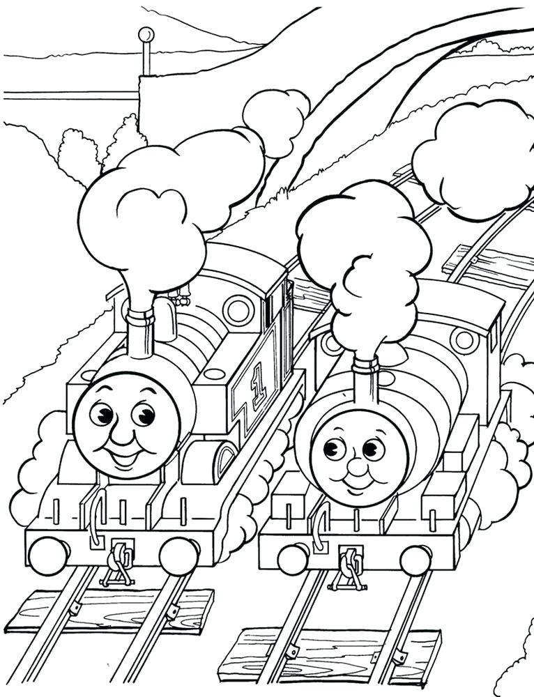 Thomas The Tank Engine Easy Colouring Pages Train Coloring Page 766x1000 Thomas The Tank Engine Easy Colouring Pages Train Coloring Page