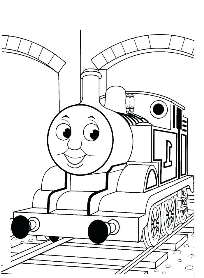Thomas The Train Coloring Book With The Train Tunnels Coloring 700x951 Thomas The Train Coloring Book With The Train Tunnels Coloring