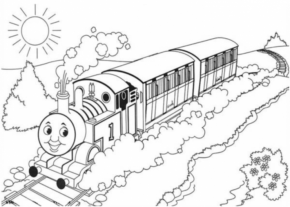 Thomas The Train Coloring Pages Good Thomas Train Coloring Pages 960x683 Thomas The Train Coloring Pages Good Thomas Train Coloring Pages