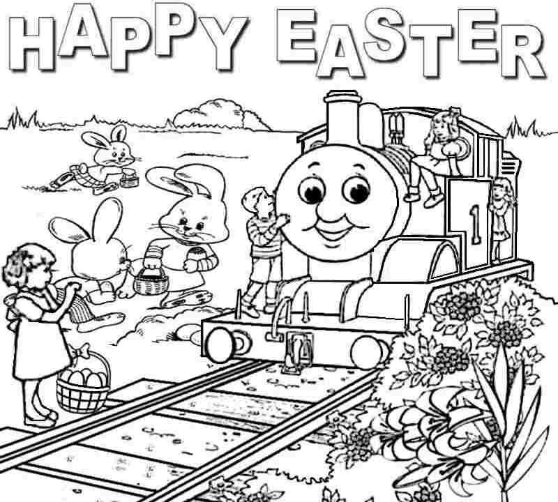 Thomas The Train Easter Coloring Pages Az Coloring Pages Easter 800x720 Thomas The Train Easter Coloring Pages Az Coloring Pages Easter
