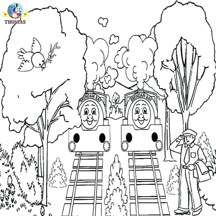 Thomas The Tank Coloring Pages 700x700 Thomas The Tank Coloring Pages