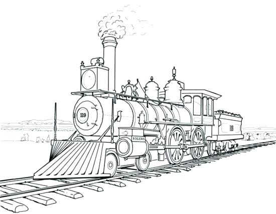Train Coloring Pages Train Coloring Pages Coloring Train Coloring 550x428 Train Coloring Pages Train Coloring Pages Coloring Train Coloring