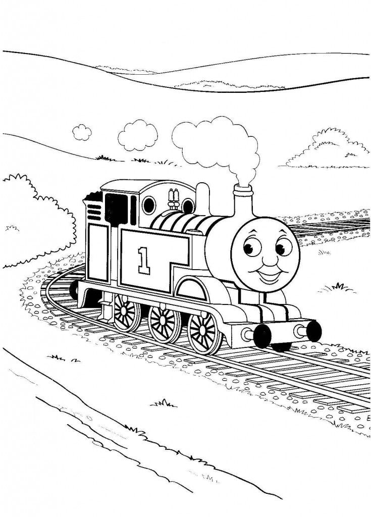 735x1024 Steam Train Coloring Pages I Thomas Amp Friends