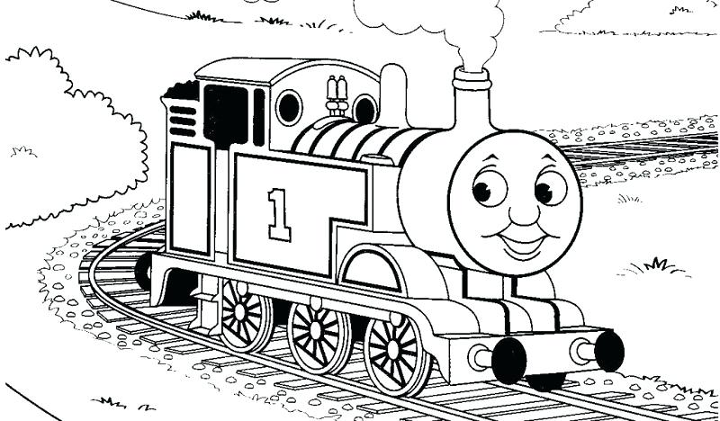 800x468 Thomas Train Coloring Page Printable The Pages Me