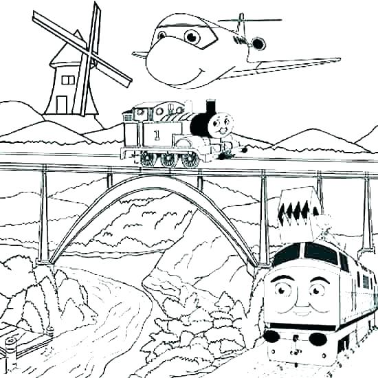 550x550 Thomas Train Coloring Page Printable Train Coloring Pages Thomas