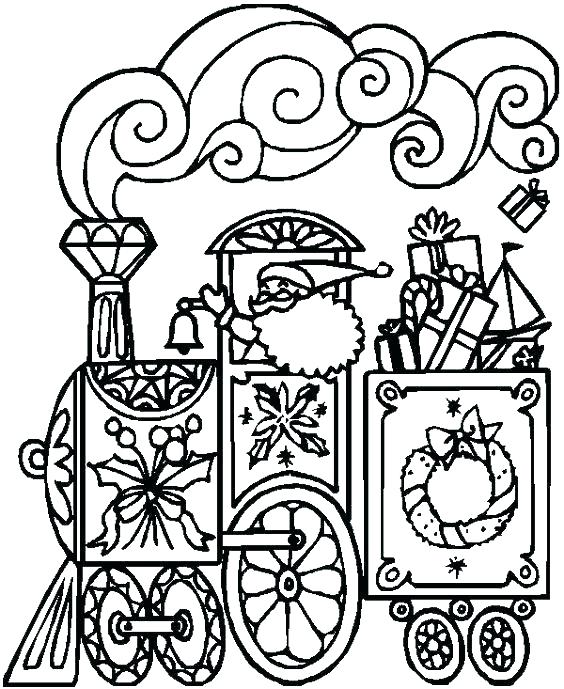 564x689 Full Page The Train Coloring Pages Printable Full Page The Train
