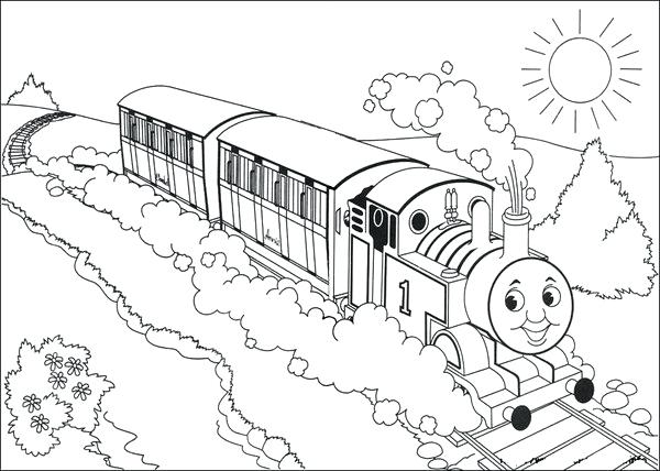600x428 Thomas The Train Coloring Pages Free Printables The Train