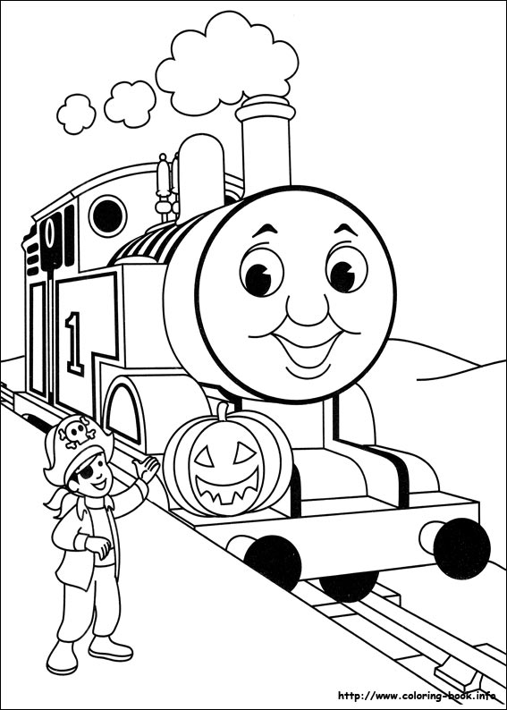 567x794 Thomas And Friends Coloring Pages On Coloring