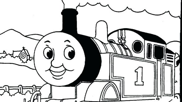 585x329 Thomas Train Coloring Book