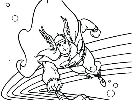 440x330 Coloring Pages Thor Marvel Coloring Pages Thor