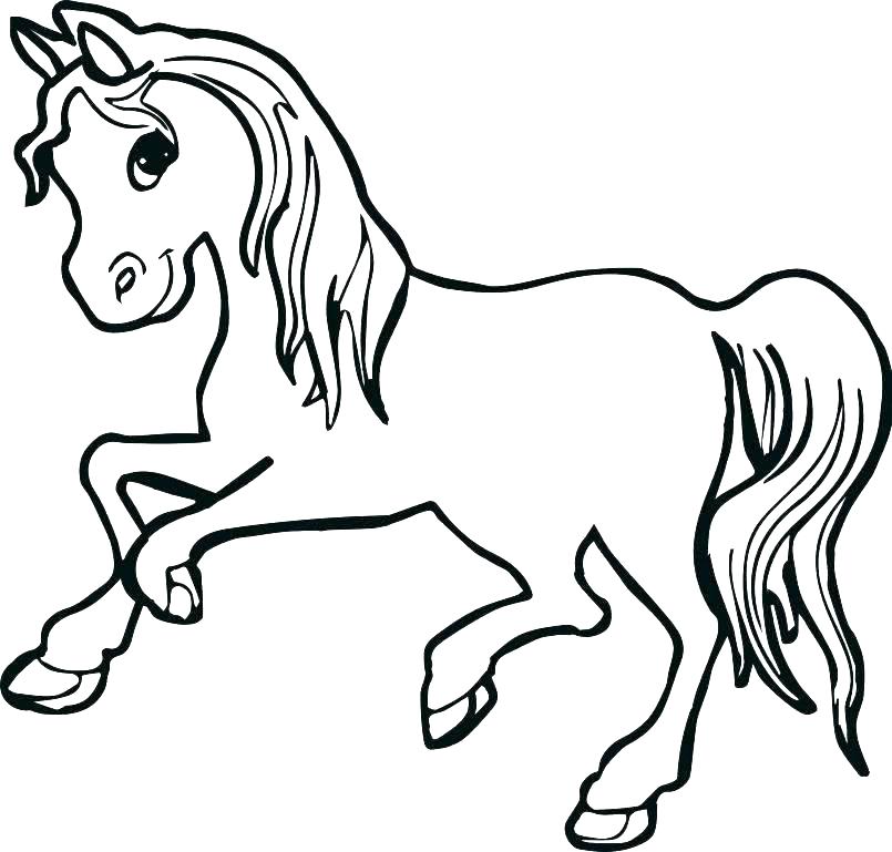 805x769 Coloring Page Horse Finest Horse Coloring Page For Horse Coloring