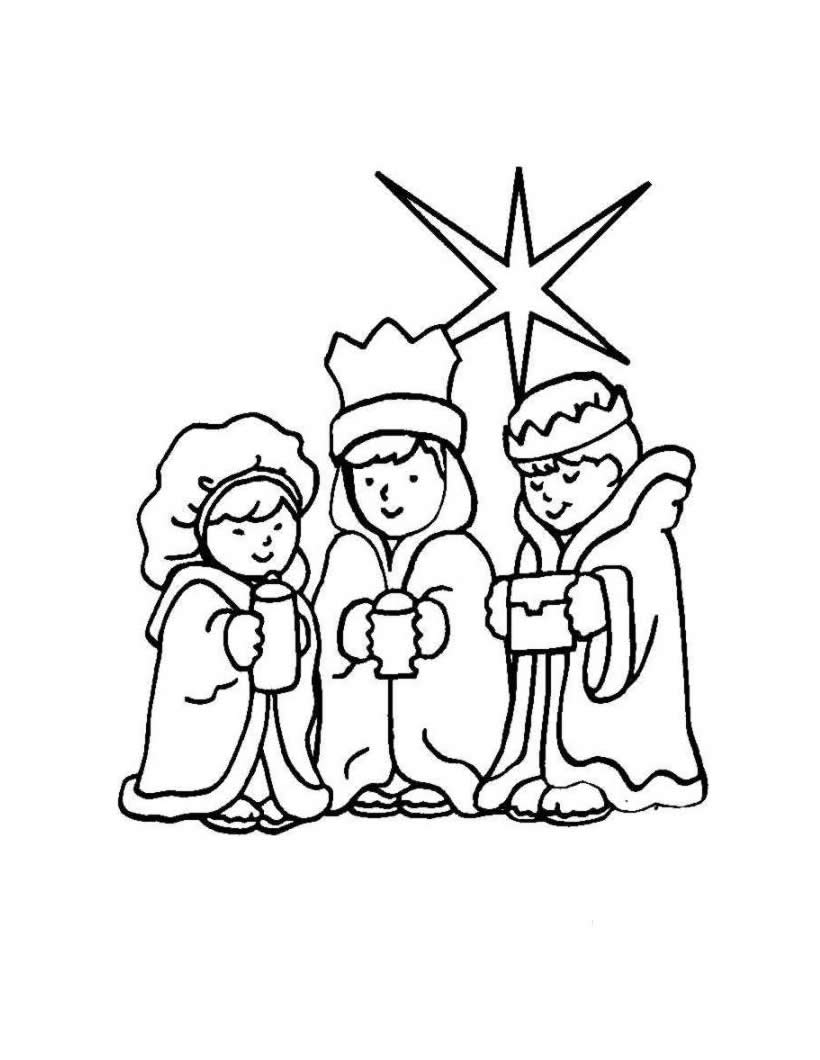 Three Kings Coloring Pages 820x1060 Three Kings Coloring Pages