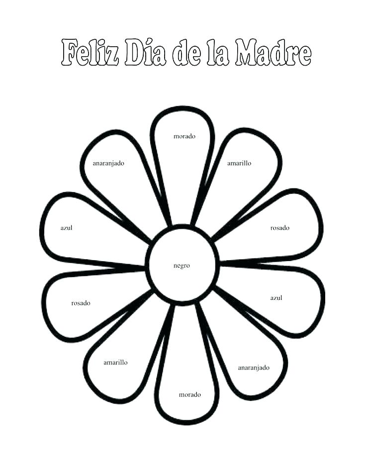 Coloring Book In Spanish 736x953 Coloring Book In Spanish