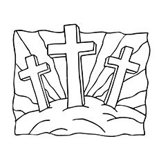 230x230 Top 10 Free Printable Cross Coloring Pages Online Jesus