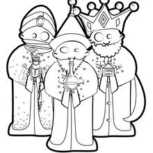Three Wise Men Coloring Pages 220x220 Three Wise Men Coloring Pages