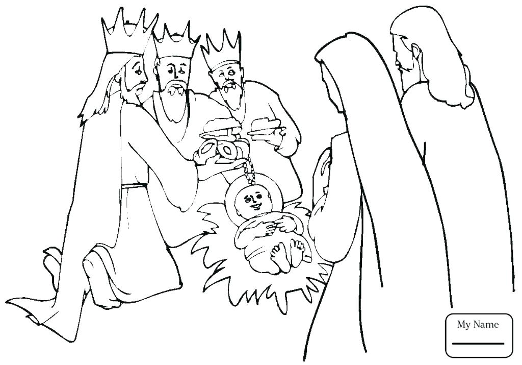 Three Wise Men Coloring Page Three Kings Coloring Pages Wise Men 1024x715 Three Wise Men Coloring Page Three Kings Coloring Pages Wise Men